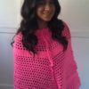 Pretty in Pink Poncho