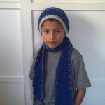 Boys In Blue Beanie and Scarf - Image 5