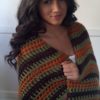 Comfy Cozy Earth tone Colored Throw
